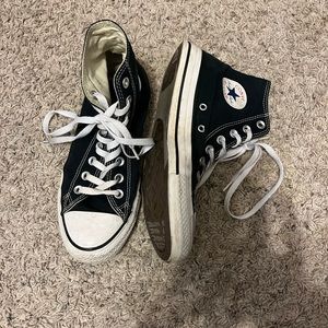 Chuck Taylor All Star Black High Top Converse Womens size 9/Mens size 7